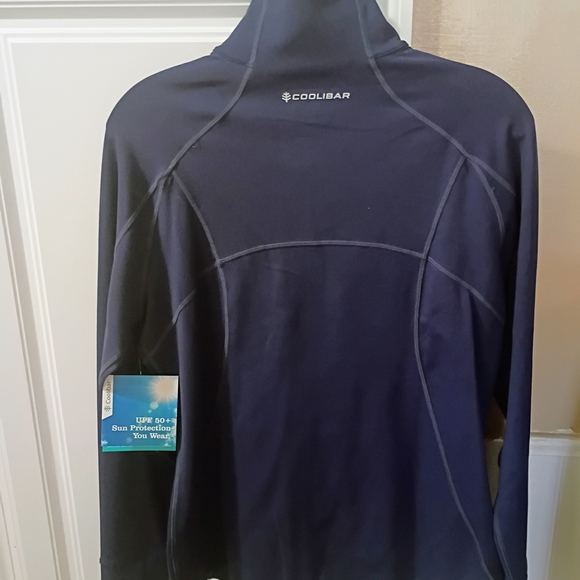 Coolibar Women's Dark Blue Utility Jacket - Picture 4 of 4